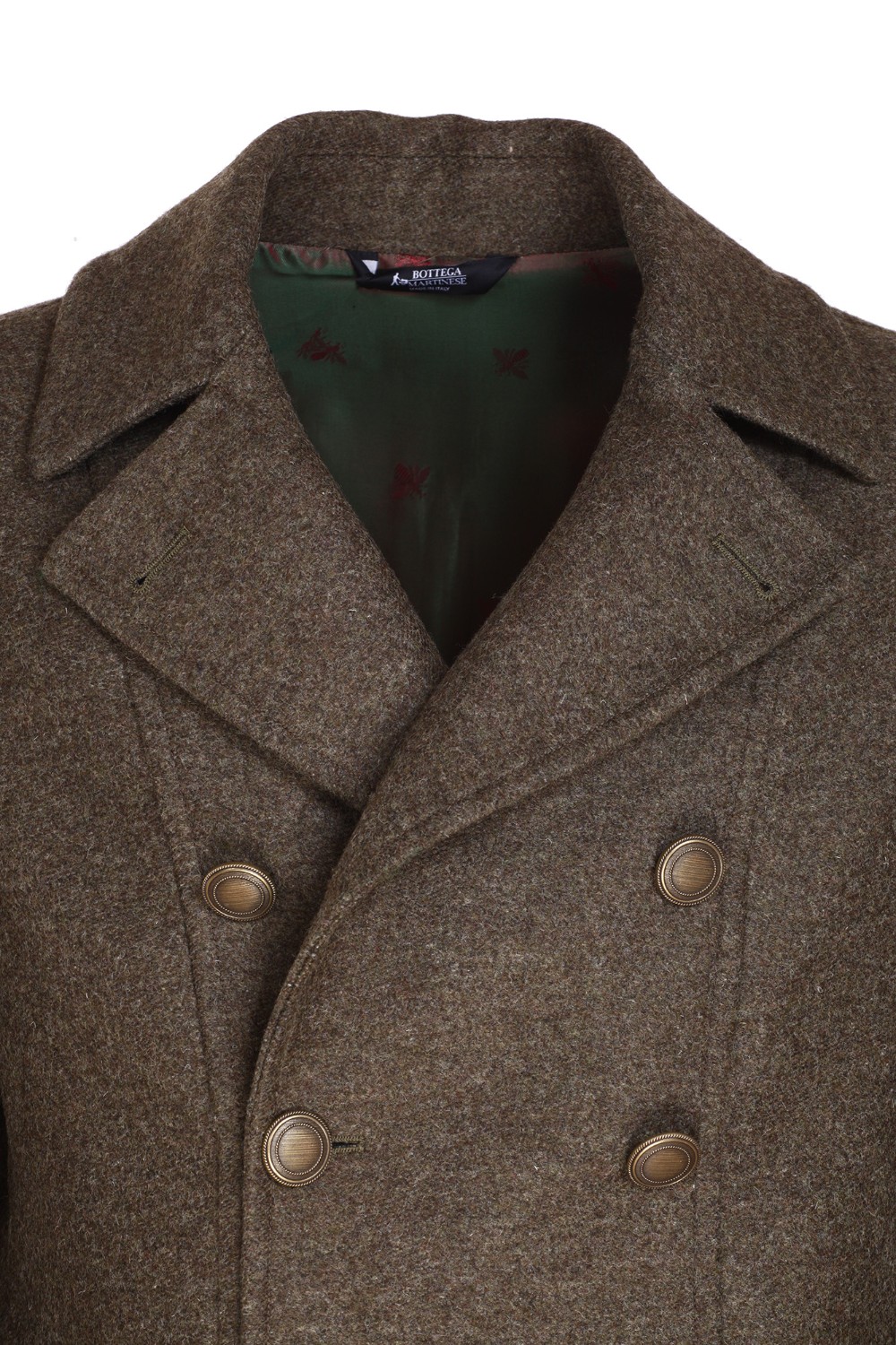 shop BOTTEGA MARTINESE Saldi Giaccone: Bottega Martinese cappotto "Firenze" doppiopetto.
Revers.
Maniche lunghe.
Doppiopetto.
Chiusura con bottoni.
Bottoni dorati.
Vestibilità regolare.
Composizione: 50% viscosa 50% acetato.
Made in Italy.. FIRENZE 1810-1 number 4418869